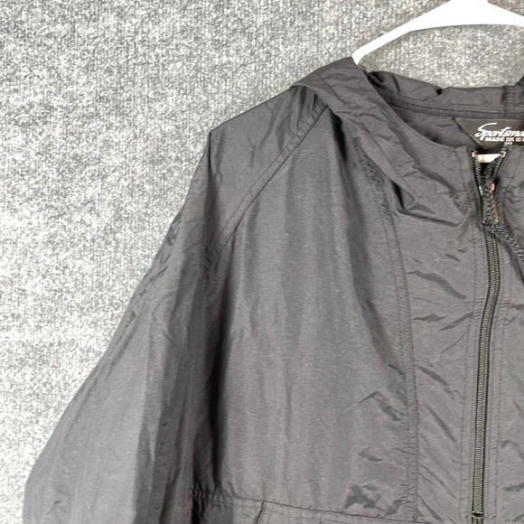 VTG Detroit Red Wings Jacket Mens XL Black Stanley Cup Miller Baggy 90s Light - Picture 6 of 14